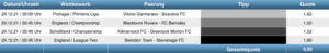 Sportwetten Tipps