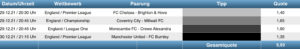 Sportwetten Tipps