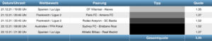 Sportwetten Tipps