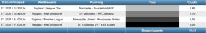 Sportwetten Tipps