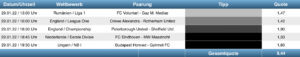 Sportwetten Tipps