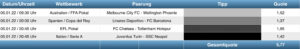 Sportwetten Tipps