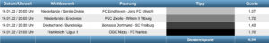 Sportwetten Tipps