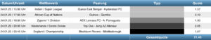 Sportwetten Tipps