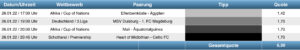 Sportwetten Tipps