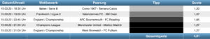 Sportwetten Tipps