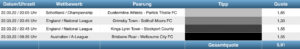 Sportwetten Tipps